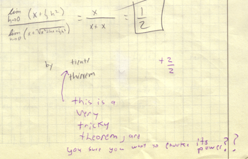 This is a very tricky theorem, are you sure you want to envoke its power??